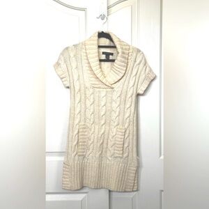Women INC International tunic sweater and can be used as mini sweater dress.